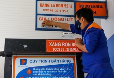 Giá xăng, dầu tăng từ 15 giờ ngày 13/3