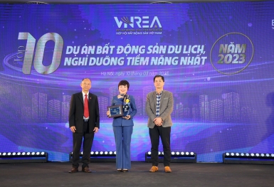 Geleximco giành 'cú đúp' giải thưởng Thương hiệu bất động sản dẫn đầu năm 2022
