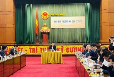 Bộ Tài chính: Thu ngân sách quý I ước đạt 491,5 nghìn tỷ đồng