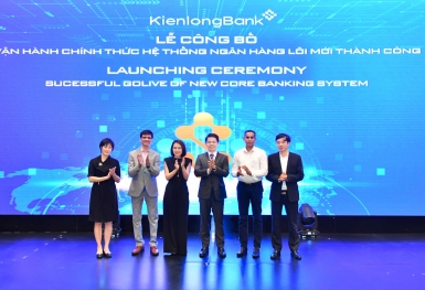 KienlongBank vận hành chính thức hệ thống ngân hàng lõi mới hiện đại, nâng cao chất lượng dịch vụ ngân hàng
