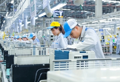 Sản xuất công nghiệp tháng 4 khởi sắc