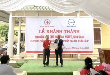 THACO trao tặng 200 căn nhà cho ngư dân nghèo, khó khăn tại Quảng Trị, Thừa Thiên Huế