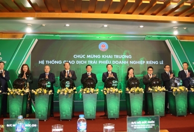Khai trương hệ thống giao dịch trái phiếu doanh nghiệp riêng lẻ