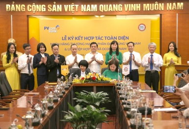 PVcomBank và OCOP hợp tác toàn diện, cam kết mang lại giá trị tốt nhất cho khách hàng và cộng đồng