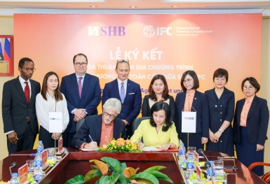 SHB tham gia Chương trình Tài trợ Thương mại Toàn cầu của IFC với hạn mức 75 triệu USD