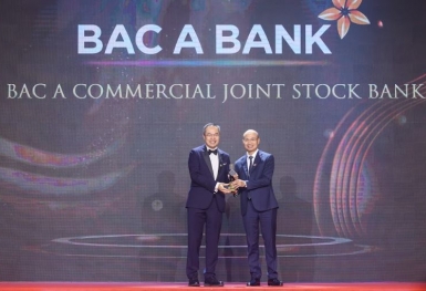 BAC A BANK giành giải 'Doanh nghiệp xuất sắc châu Á'