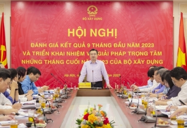 Ngành Xây dựng tăng trưởng 6,17% trong 9 tháng đầu năm 2023