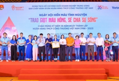 Đoàn Thanh niên VietinBank tổ chức Ngày hội hiến máu toàn hệ thống