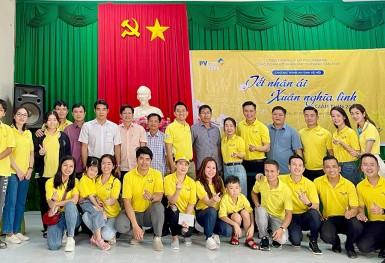 PVcomBank mang 'Tết Nhân Ái - Xuân Nghĩa Tình' đến với các hoàn cảnh khó khăn
