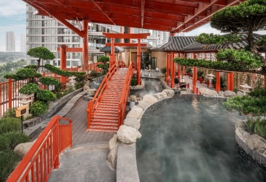 Có gì trong tổ hợp khoáng nóng Nhật Bản Mori Onsen cách hồ Hoàn Kiếm 14km?