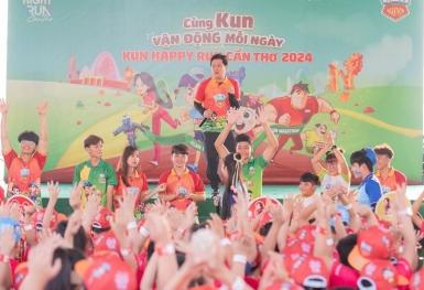 Bùng nổ đường đua KUN Happy Run Cần Thơ