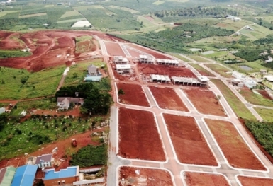 Tin bất động sản ngày 13/5: 5 khu vực tại Tây Nguyên sẽ bị cấm phân lô bán nền