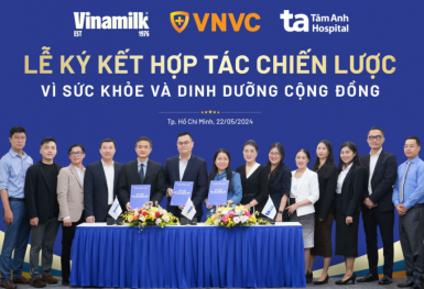 Kết hợp y tế và dinh dưỡng, Vinamilk hợp tác chiến lược với VNVC và Bệnh viện Tâm Anh