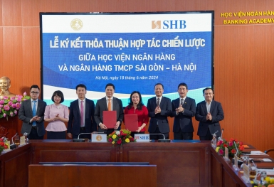SHB và Học viện Ngân hàng hợp tác toàn diện phát triển nguồn nhân lực chất lượng cao