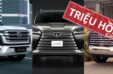 Lexus LX 600 và Toyota Land Cruiser 300 tiếp tục bị triệu hồi, lần này do lỗi động cơ