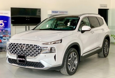 Giá lăn bánh Hyundai Santa Fe cuối tháng 7/2024 ‘siêu mềm’, đè bẹp Toyota Fortuner và Ford Everest