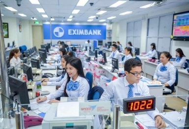 Bán niên Eximbank mới thực hiện được 28% kế hoạch năm