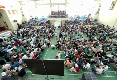 Thanh Oai: Các lô đất có giá trúng từ 80 triệu đồng đến hơn 100 triệu đồng đều bị bỏ cọc