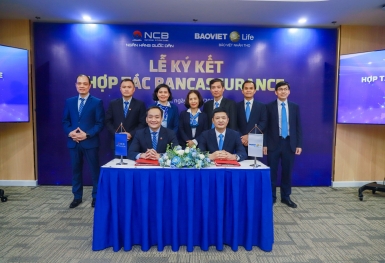 Ngân hàng NCB và Bảo Việt Nhân thọ ký kết thỏa thuận hợp tác Bancassurance