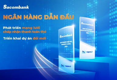 Sacombank nhận 9 giải thưởng từ các tổ chức thẻ