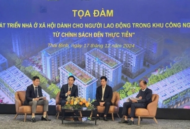 Phát triển nhà ở xã hội dành cho người lao động trong khu công nghiệp: Từ chính sách đến thực tiễn