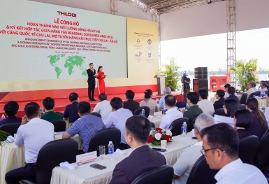 THILOGI công bố hoàn thành nạo vét luồng hàng hải Kỳ Hà, mở tuyến hàng hải trực tiếp Chu Lai - Ấn Độ