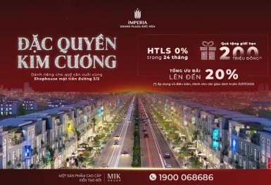 Đòn bẩy tài chính thông minh, sở hữu shophouse mặt tiền Hậu Nghĩa với ưu đãi lên tới 20%