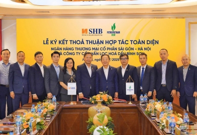 SHB hợp tác toàn diện với CTCP Lọc hóa dầu Bình Sơn
