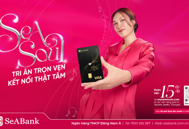 SeABank kết hợp cùng ca sĩ Mỹ Tâm ra mắt thẻ Visa SeASoul 2in1 - Trải nghiệm tài chính đầy cảm xúc