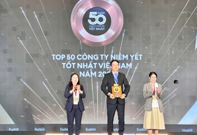 Bảo Việt liên tiếp được vinh danh trong “Danh sách 50 công ty niêm yết tốt nhất Việt Nam” (Forbes) từ 2013