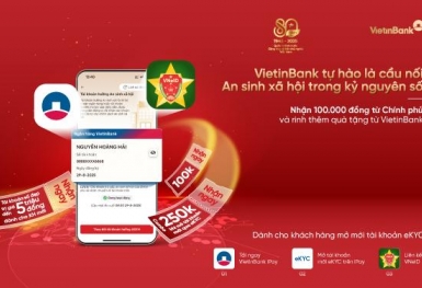 Nhận quà từ Chính phủ – Niềm vui nhân đôi cùng VietinBank
