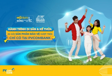 Generali Việt Nam ra mắt gói bảo hiểm dành riêng cho khách hàng PVcomBank