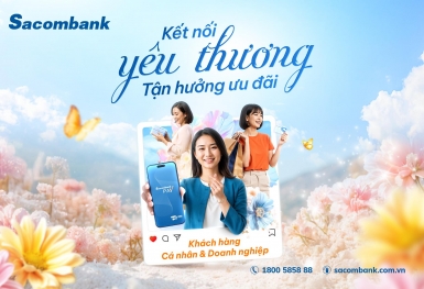 Sacombank tri ân phái đẹp nhân ngày 21/10 với nhiều ưu đãi hấp dẫn