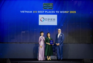 OPES tăng 164 bậc trong Top 500 Doanh nghiệp tư nhân lớn nhất Việt Nam
