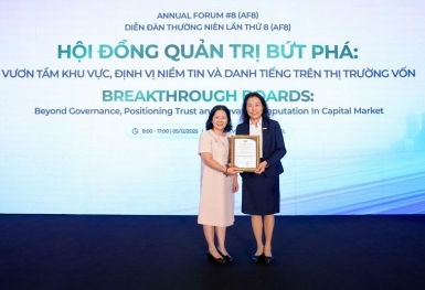 Sacombank vào nhóm hơn 30 doanh nghiệp đạt VNCG50