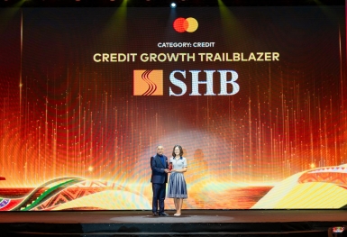 SHB nhận “cú đúp” giải thưởng từ Mastercard cho thẻ tín dụng cá nhân và doanh nghiệp 2025