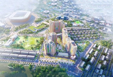 Dự án NƠXH hơn 2.000 tỷ đồng tại Lào Cai: Golden Square bứt tốc nhờ hậu thuẫn từ hệ sinh thái Alphanam