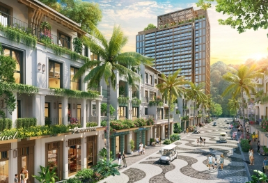 Thành phố Vịnh trung tâm Xanh Island tại Cát Bà: Kiệt tác quyến rũ