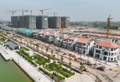 Tiến độ đô thị nghỉ dưỡng Sun Group Nam Hà Nội: Nhiều hạng mục vượt mốc 90%