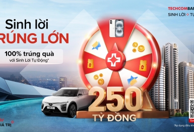 “Sinh lời trúng lớn” từ Techcombank: “Ai cũng có quà” và cơ hội sở hữu vé Concert Anh trai vượt ngàn chông gai