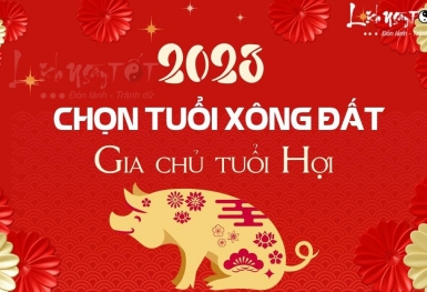Xem tuổi xông đất, xông nhà đầu xuân Quý Mão 2023 cho người tuổi Hợi