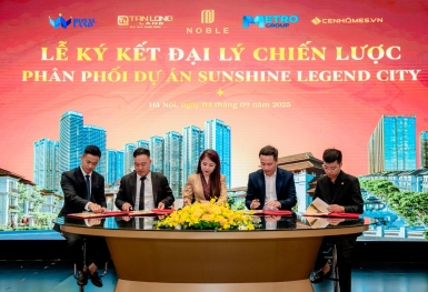 Sunshine Legend City “bắt tay” hàng loạt đại lý chiến lược, thổi bùng sức nóng BĐS Đông Hà Nội