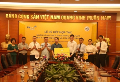 PVcomBank hợp tác với Viện Y học Phóng xạ và U bướu Quân đội thúc đẩy chuyển đổi số trong y tế quân đội