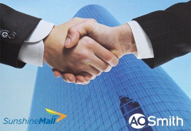Sunshine Mall hợp tác phát triển cùng A.O.Smith mang lại giá trị cho người tiêu dùng