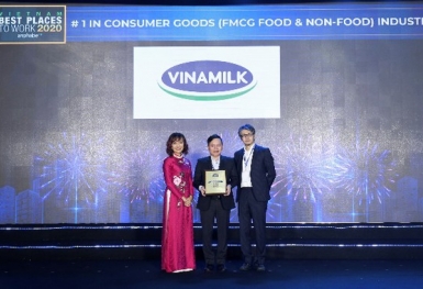Vinamilk lần thứ 3 liên tiếp được bình chọn là nơi làm việc tốt nhất Việt Nam