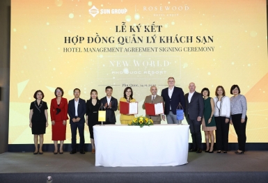 Sun Group tiếp tục đưa thương hiệu quản lý khách sạn nổi tiếng về Nam Phú Quốc