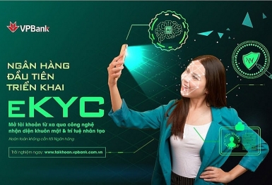 VPBank là ngân hàng đầu tiên triển khai eKYC – định danh khách hàng trực tuyến