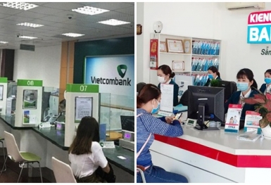 Tăng mạnh chi phí dự phòng rủi ro, lợi nhuận tại Vietcombank và KienLongBank giảm đáng kể