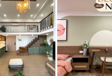 Căn hộ 70m2 được 'hô biến' thành nhà duplex hết 1,3 tỷ, nội thất không cầu kì nhưng vẫn đẹp mê