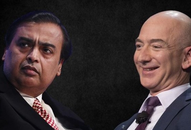 Quyết đấu giới siêu giàu: Jeff Bezos chặn thương vụ 3,4 tỷ USD của tỉ phú Ấn Ambani